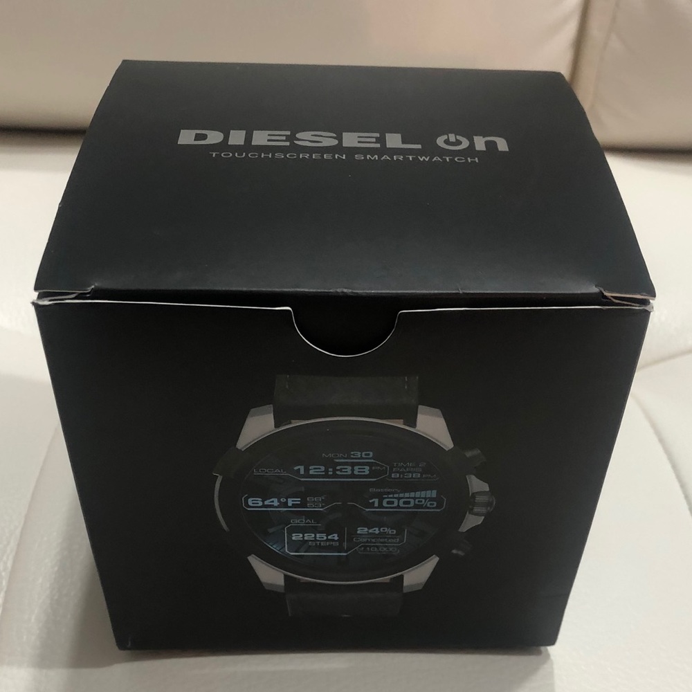 Diesel on touchscreen smartwatch